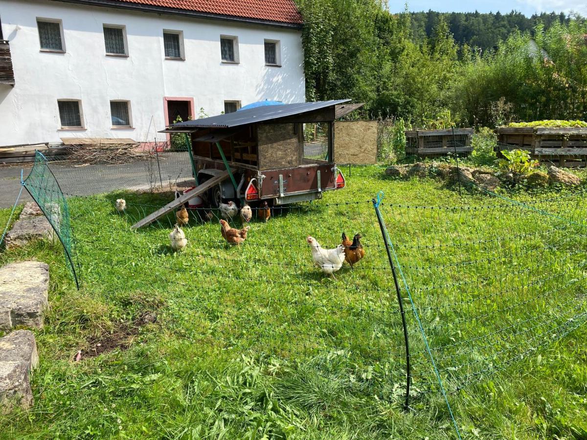 Gasthof Zur Sagemuhle Apartment Hiltpoltstein Luaran gambar